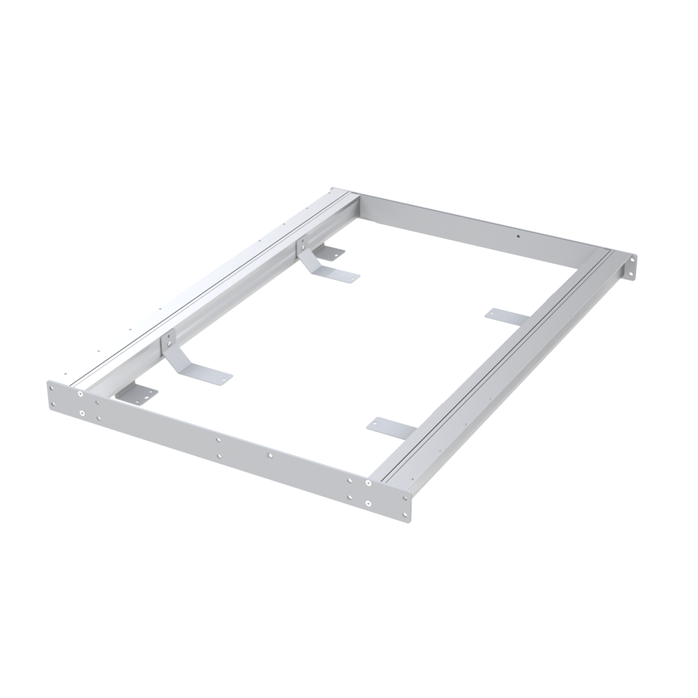 Aluminium mechanism for extendable dining table syncronized - T49