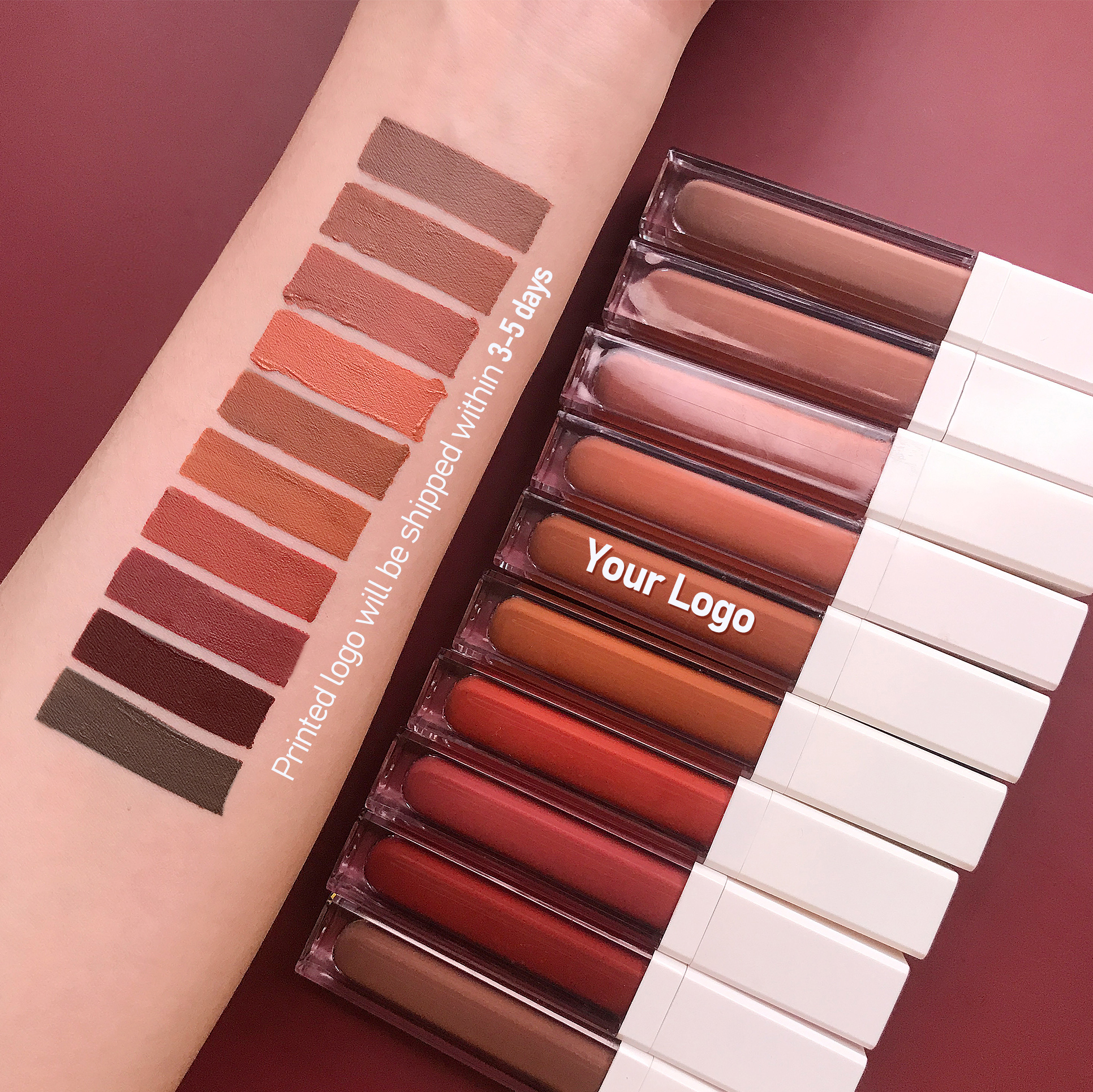 Oem private label cream lipstick vegan lipgloss vendor base clear lip gloss private label matte liquid lipstick nude lip gloss