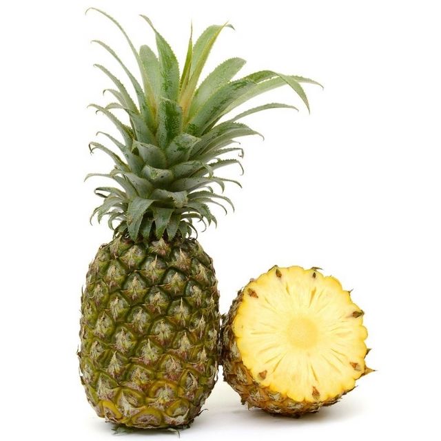 Sweet and Sour Fresh Pineapples/ 0.8 - 1kg Per Piece Yellow Fresh Pineapple Fruits For Sales / Vietnamese Pineapple