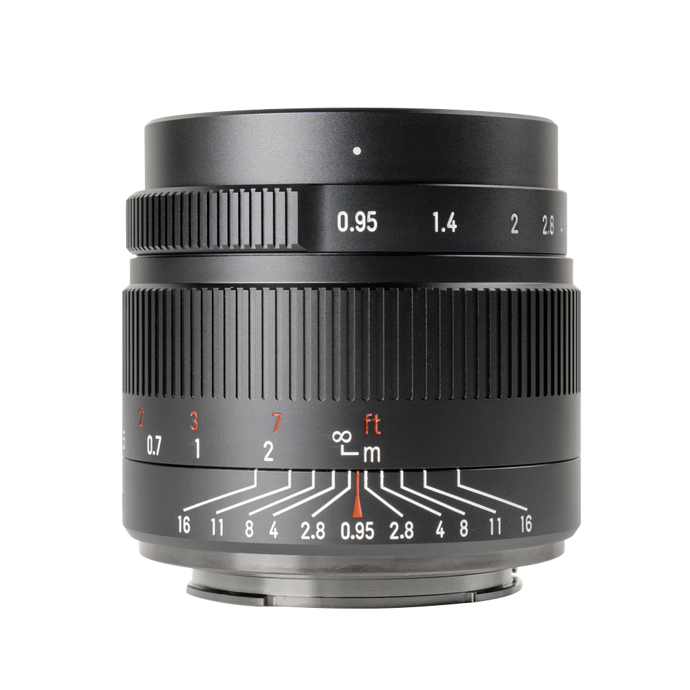 7artisans 35 мм F0.95 объектив с фиксированным фокусным расстоянием APS-C черный M43 крепление для olympus panasonic