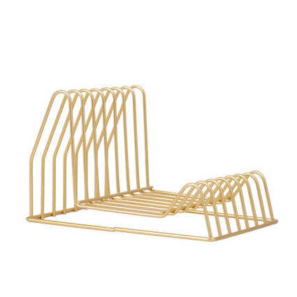 Gold Table Desktop Metal Wire Desk Organizer Desk Tray