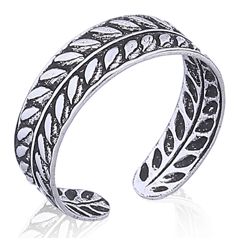 Серебряное кольцо Laurel Crown Toe
