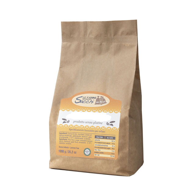 Made in Italy lactose free Gluten free mix for panettone christmas sweet made in sicily typical Italian product