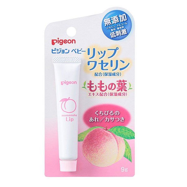 japan Piggeon Baby Vaseline LipLeaf Maple Formulated Extract (Moisturizing) 0.3 oz (9 g)