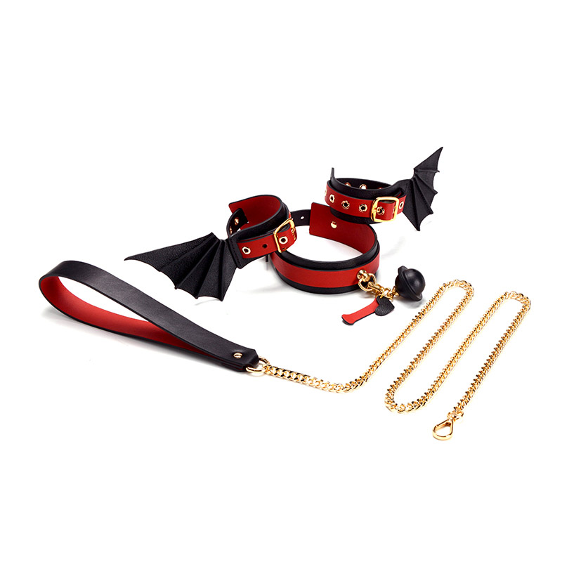 2021 NEW design devil handcuffs Bondage Restraints Kit Set BDSM bondage suit adult sm SEX TOY