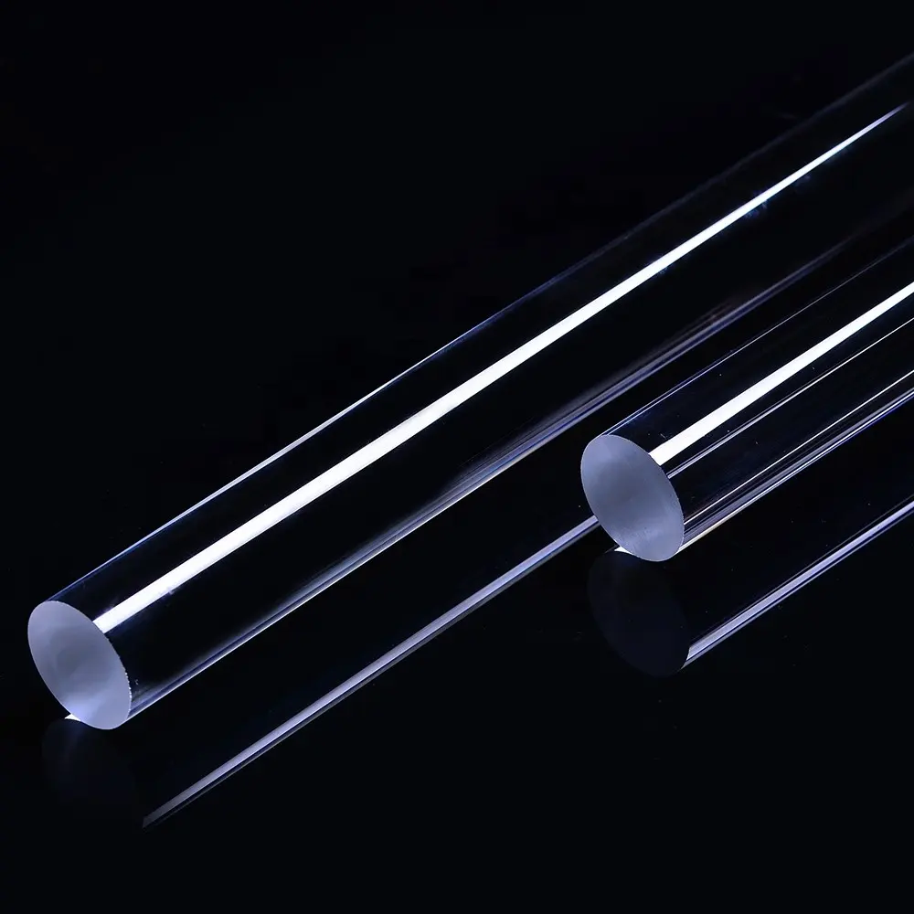 Clear Quartz Rod for Optical