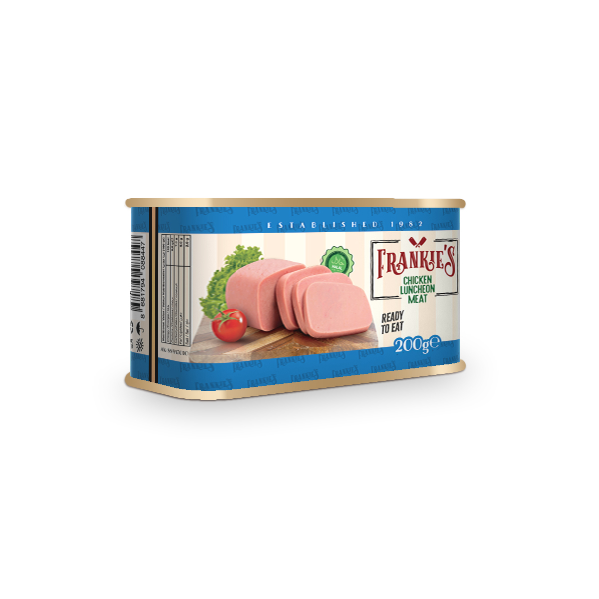 200 г., жестяная банка для курицы с легким открытием для франкейцев, высокое качество, доступная цена