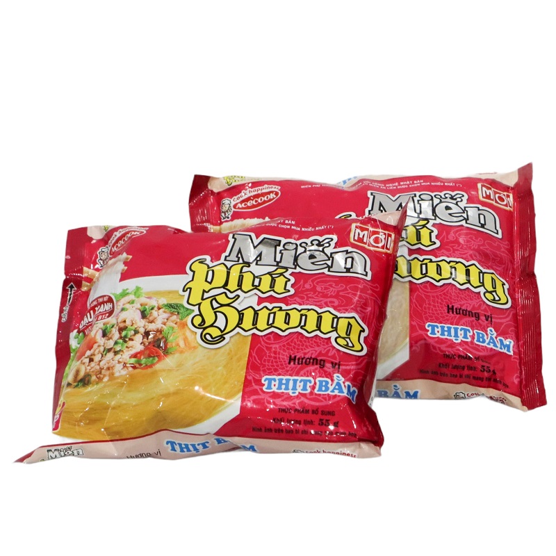 Vietnam instant rice vermicelli 58g high quality flavor minced meat