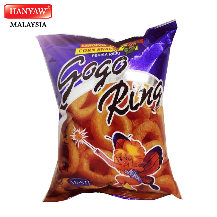[Malaysia] Fast Shipping + Halal Certified Gogo Ring Corn Snacks ( 10's x 6 Bags x 50 gm / Bundle)
