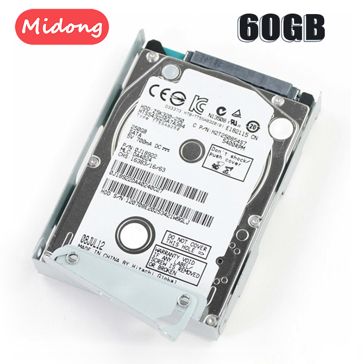 Жесткий диск 60 гб HDD с монтажным кронштейном для Sony PlayStation3 PS3 Super Slim