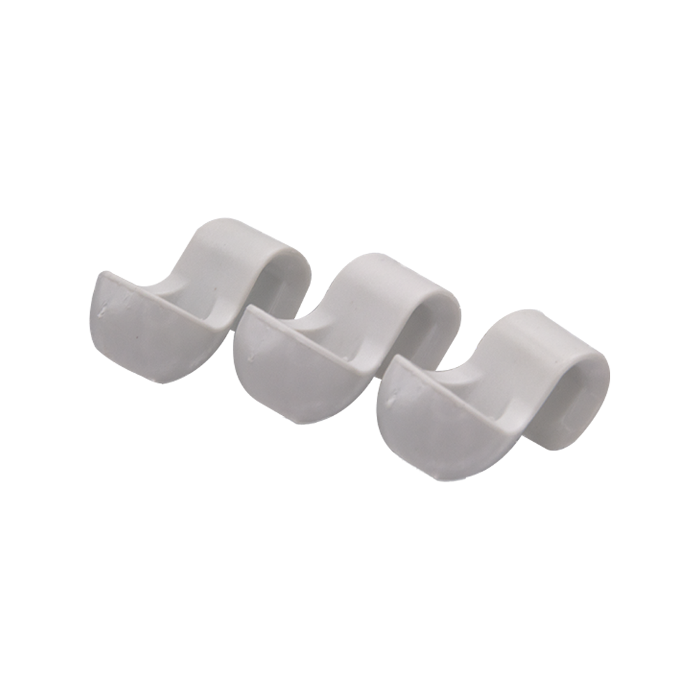 White ABS Plastic Clothes Mini Hanger 2.8x2x2.7cm For Daily Life From Vietnam OEM Factory