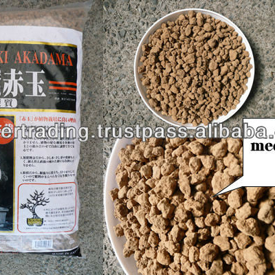 Akadama Hard Japanese Clay for Bonsai / medium grain