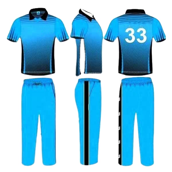 New Style Quality Customized Shirt Professional Sublimation Design and Trouser Set Cricket Uniform
