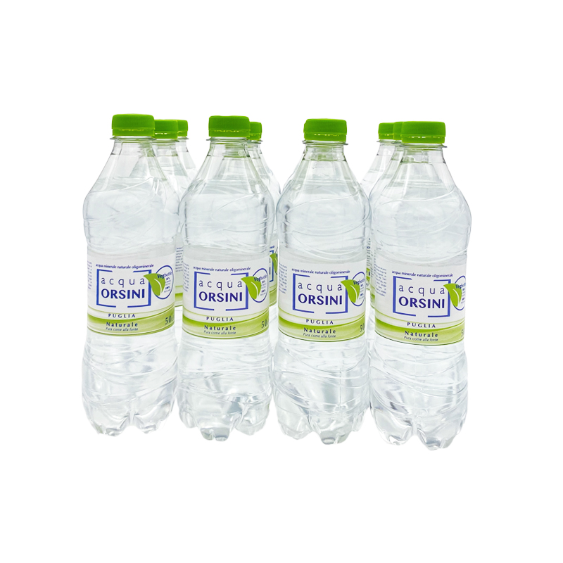 Высококачественная итальянская бутылка для воды Orsini VegBottle, 12 бутылок, 50cl, минеральная вода, оптовая продажа, премиум