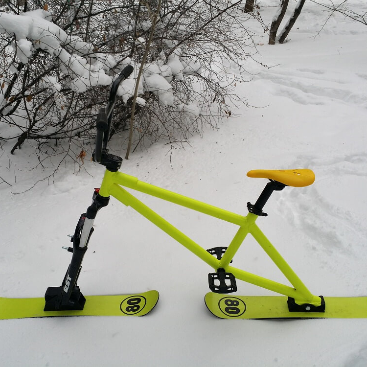 Skibike snowscoot для горнолыжный лыжный горный велосипед для катания на сноуборде