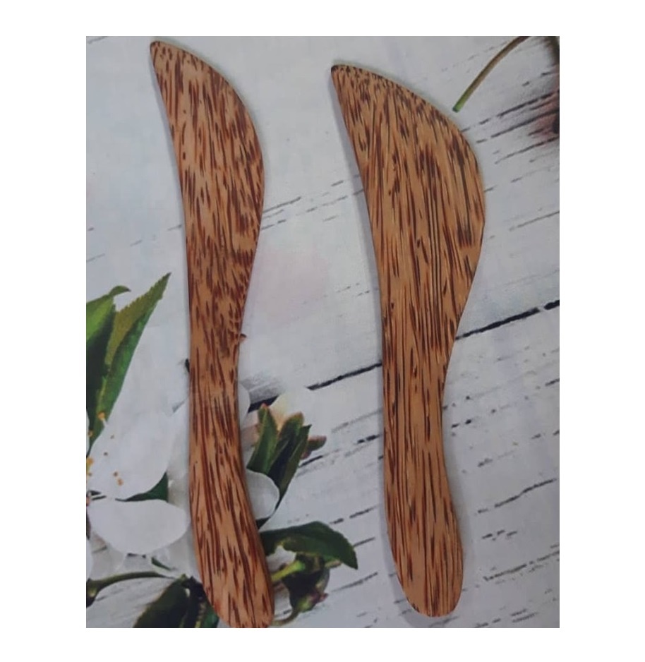 Coconut wooden Butter Knife - Natural wooden coconut spoon - Vietnam coconut spoon for sale ( Ms.Sandy 0084587176063 )