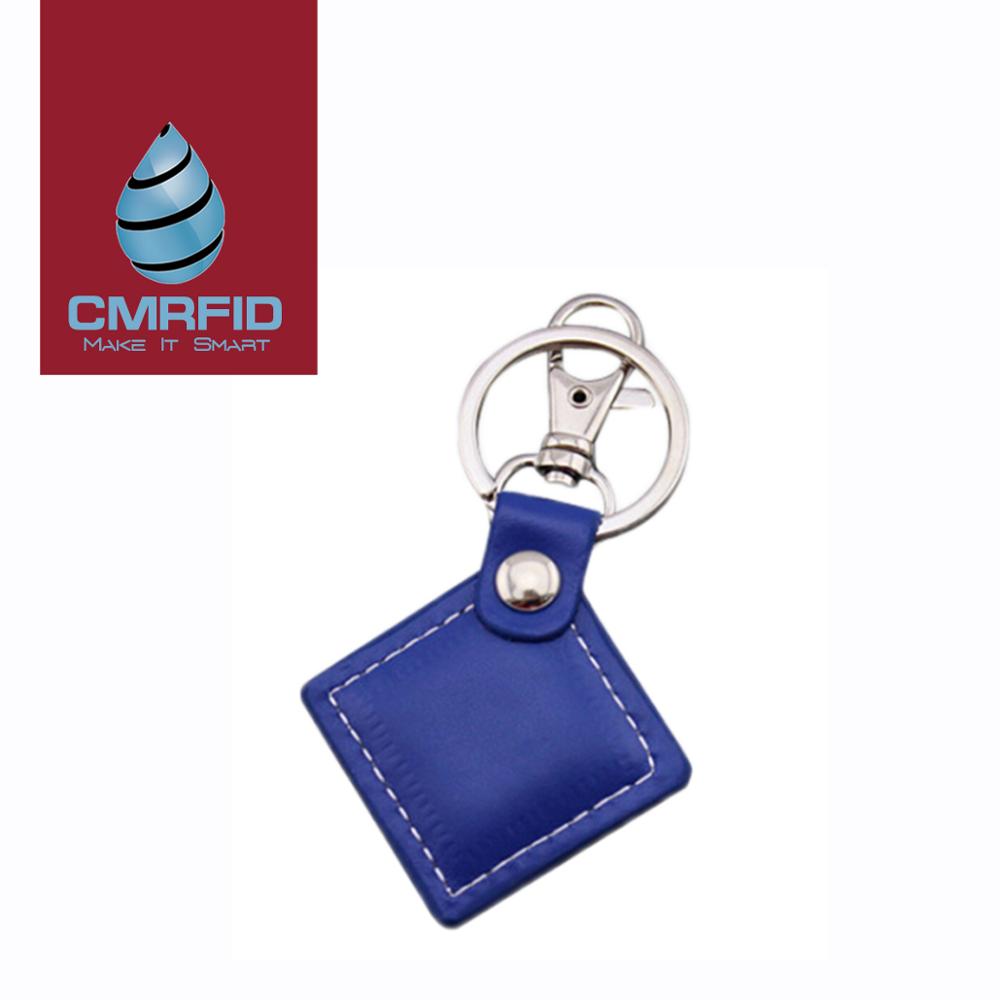 Заказной Rfid Кожаный брелок для ключей автомобиля