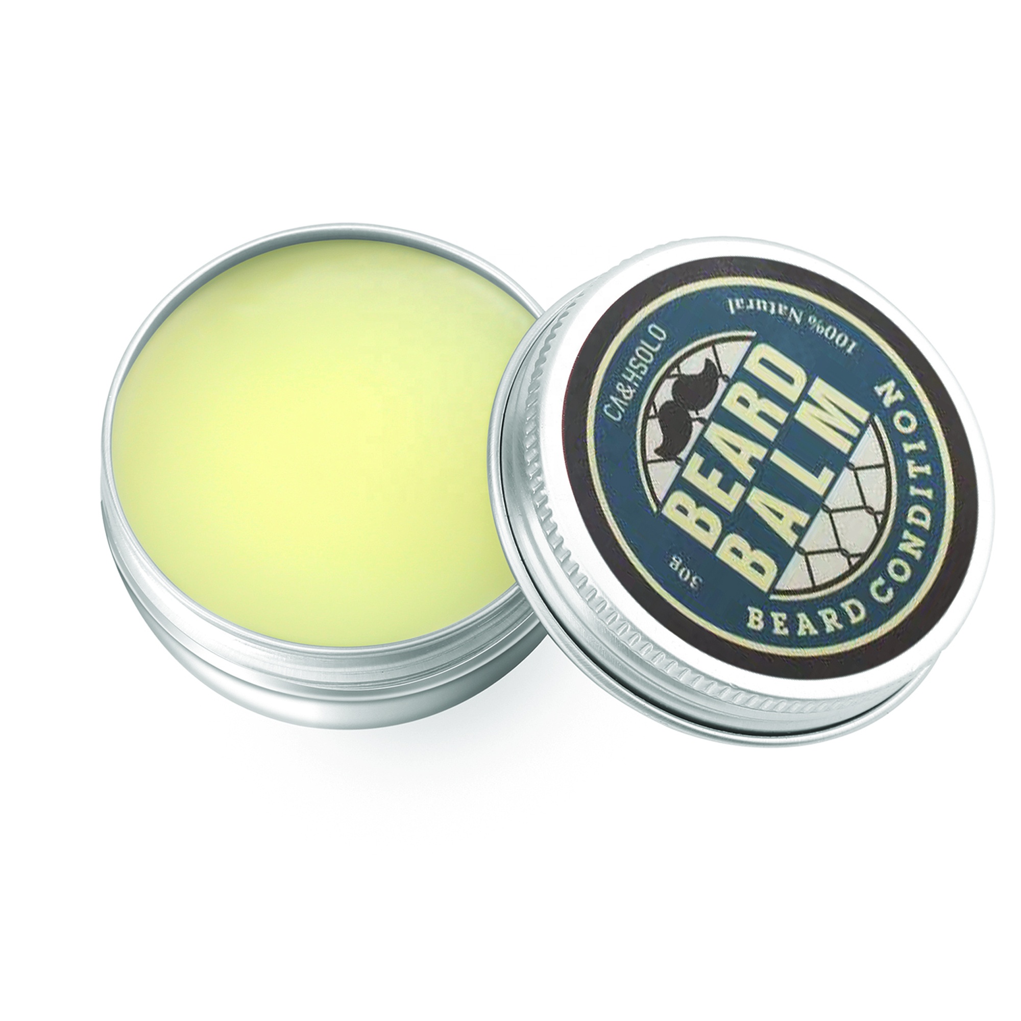 Private Label All Natural Ingredients Moisturizing Strong Hold Beard Balm