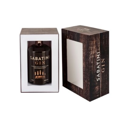 Подарочная коробка Sabatini Gin Barrel 500 мл-тосканский продукт