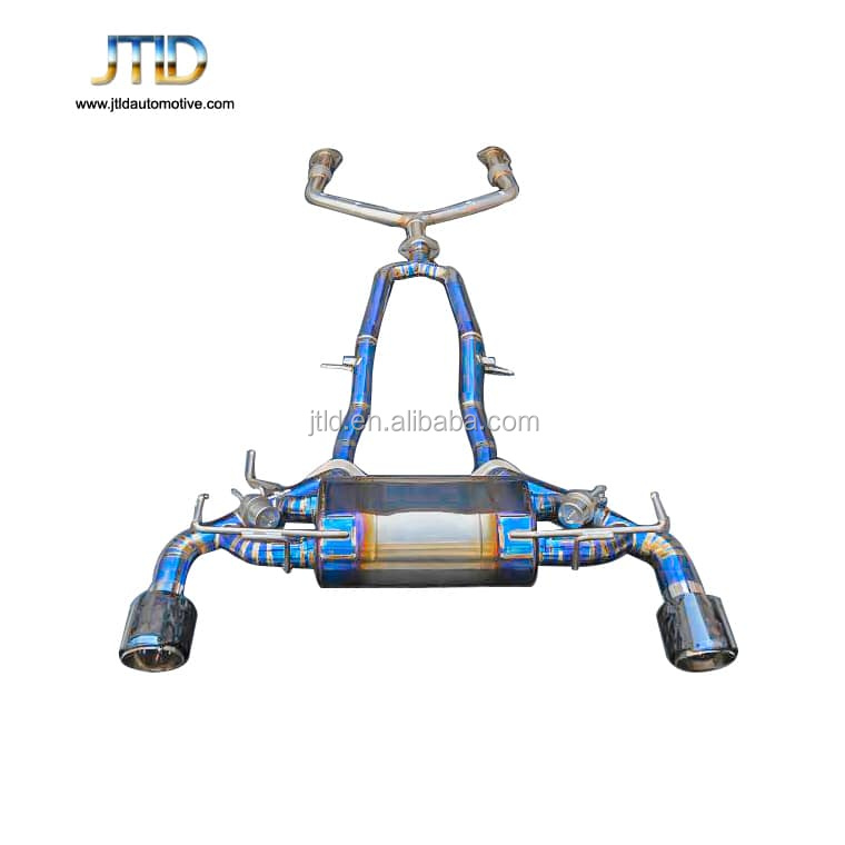 High performance Stainless Steel valve exhaust catback system for Porsche 997 exhaust