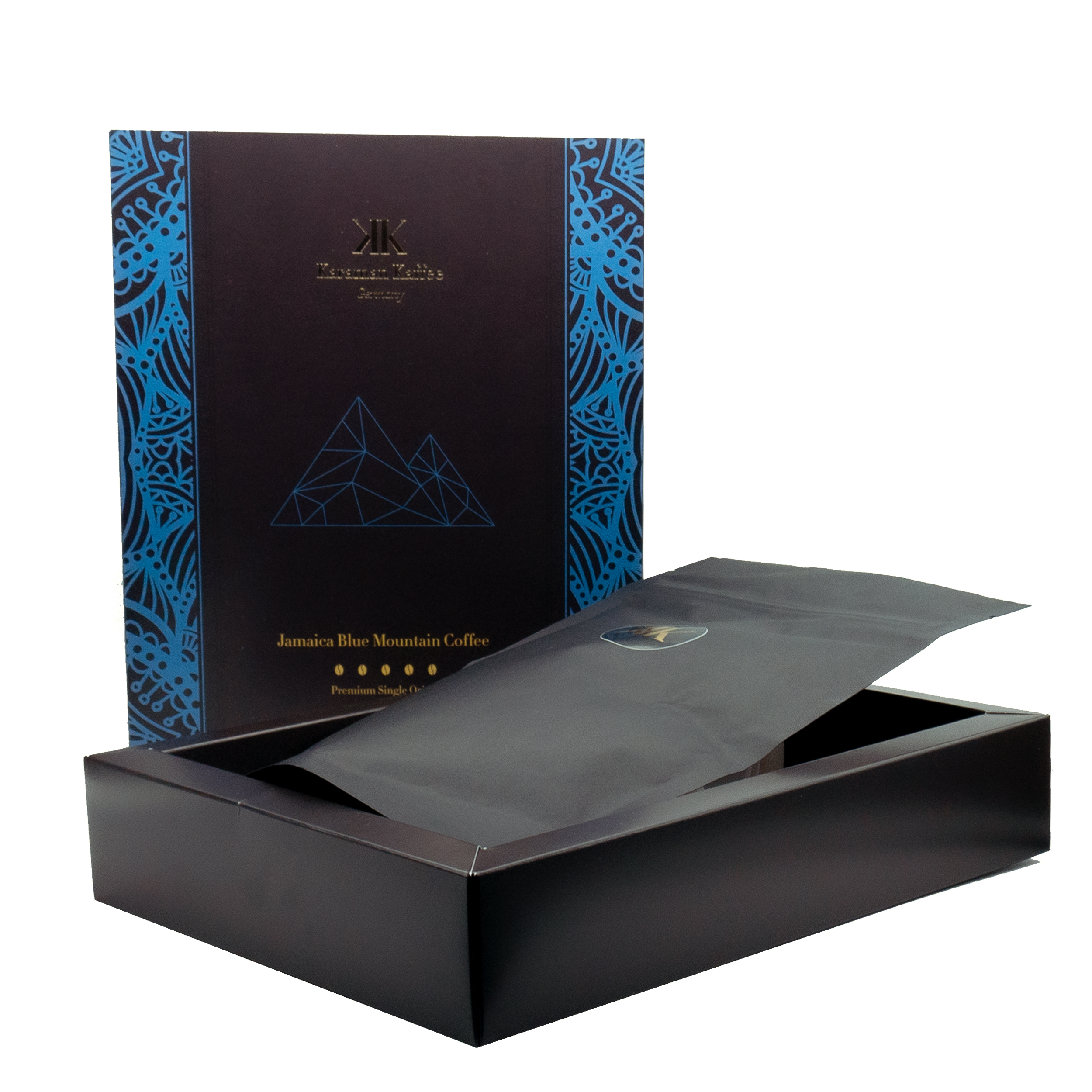Karaman Kaffee Германия-Jamaica Blue Montain класс 1 Премиум жареные бобы одинарное Происхождение-яркий кофе