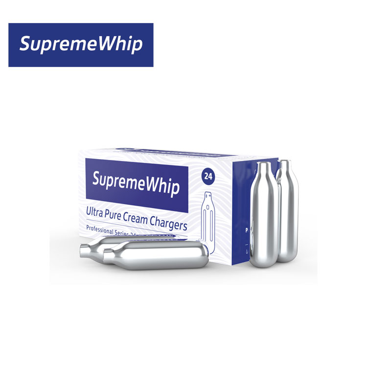 OEM поставка премиум качества N2O заполненный Supremewhip взбитые сливки зарядное устройство