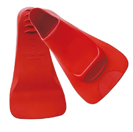 Professional Swimming Training Short Blade Natural Rubber Swim Fins