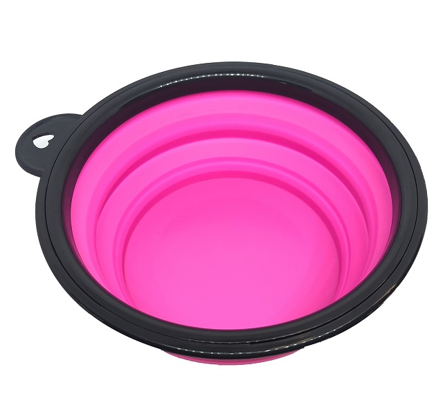 Hot Sale Silicone Portable Foldable Bowl for Outdoor Pet Use