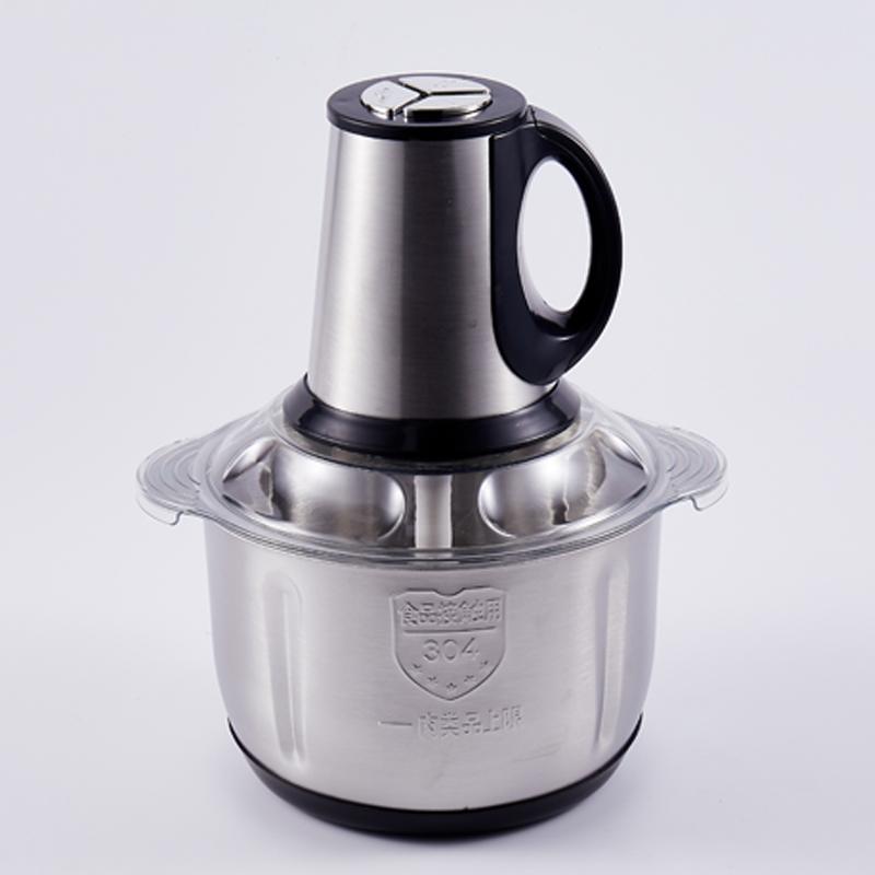 Multifunctional double speed 5L meat grinder 304 stainless steel meat and vegetable electric meat grinder