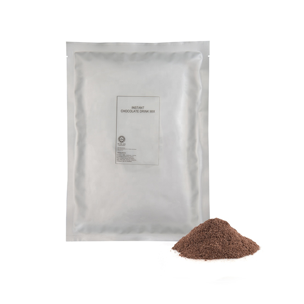 Малайзия OEM оптом мгновенный горячий какао/Choco/Шоколадный Напиток предварительно смешанный порошок 1 кг