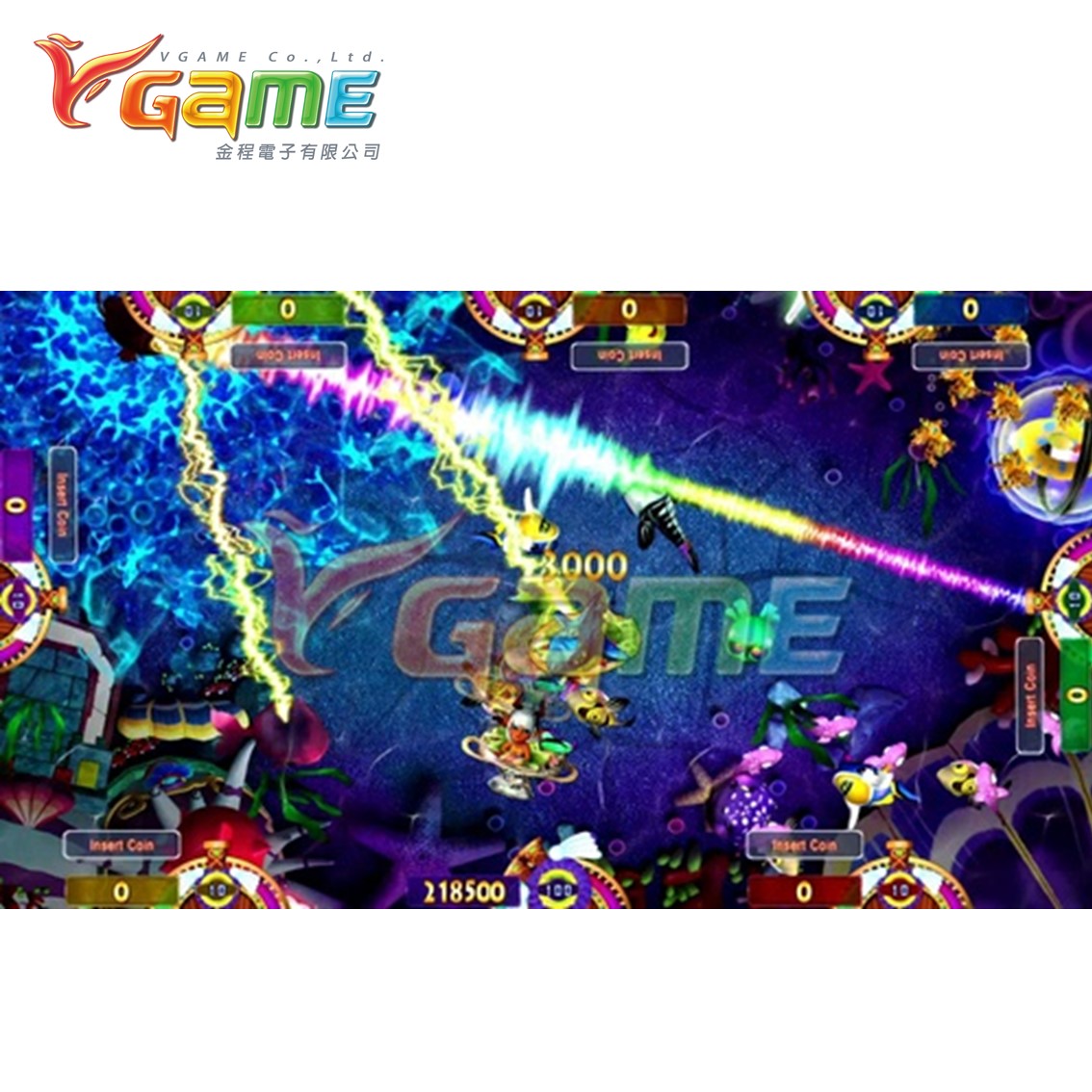 Программное обеспечение VGAME для аркадных игр рыбака клуба рыбы
