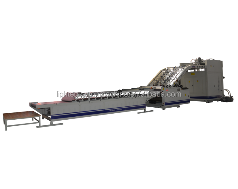 corrugated carton box machinery laminating machine