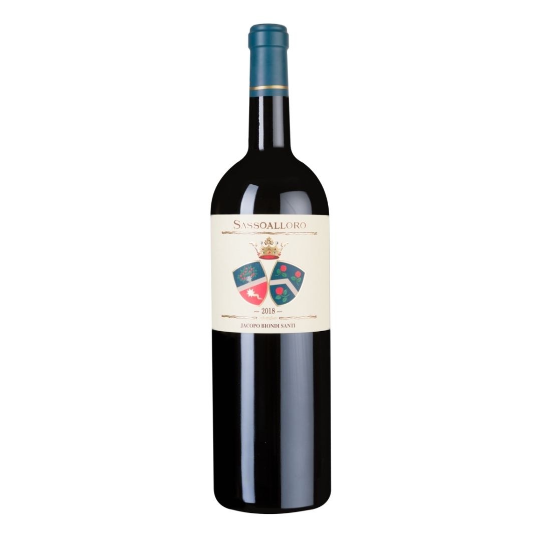 Finest wine Italian wine Redwine wine High quality super tuscan Magnum Sassoalloro2018 for GDO 1.5lt