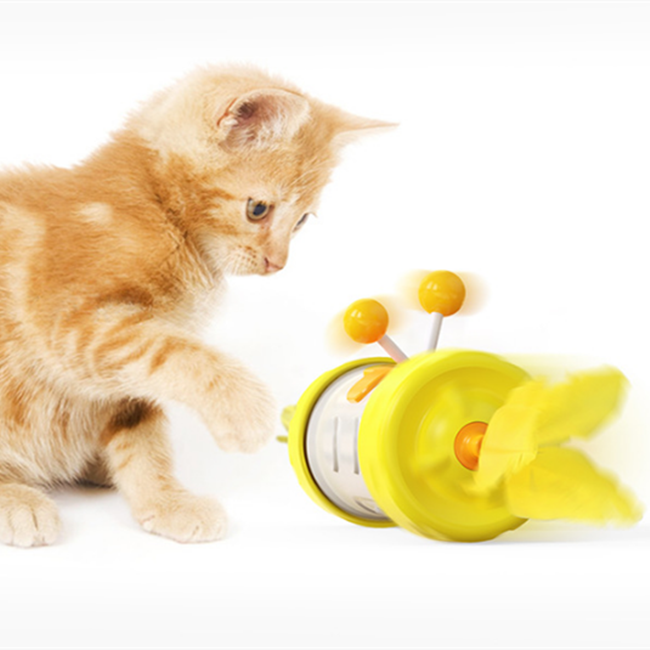 Windmill cat toys with catnip Interactive Pet Toys Portable for Cat Massage Scratching Molar Training