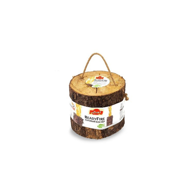 Firewood "Finnish candle"