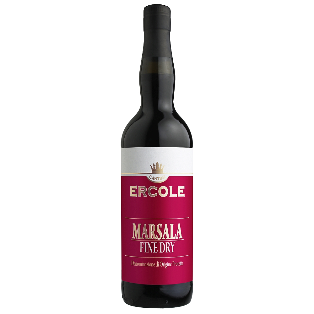 Сухая марсала fine 1 год CANTINE ERCOLE DOC 75cl укрепляющее вино