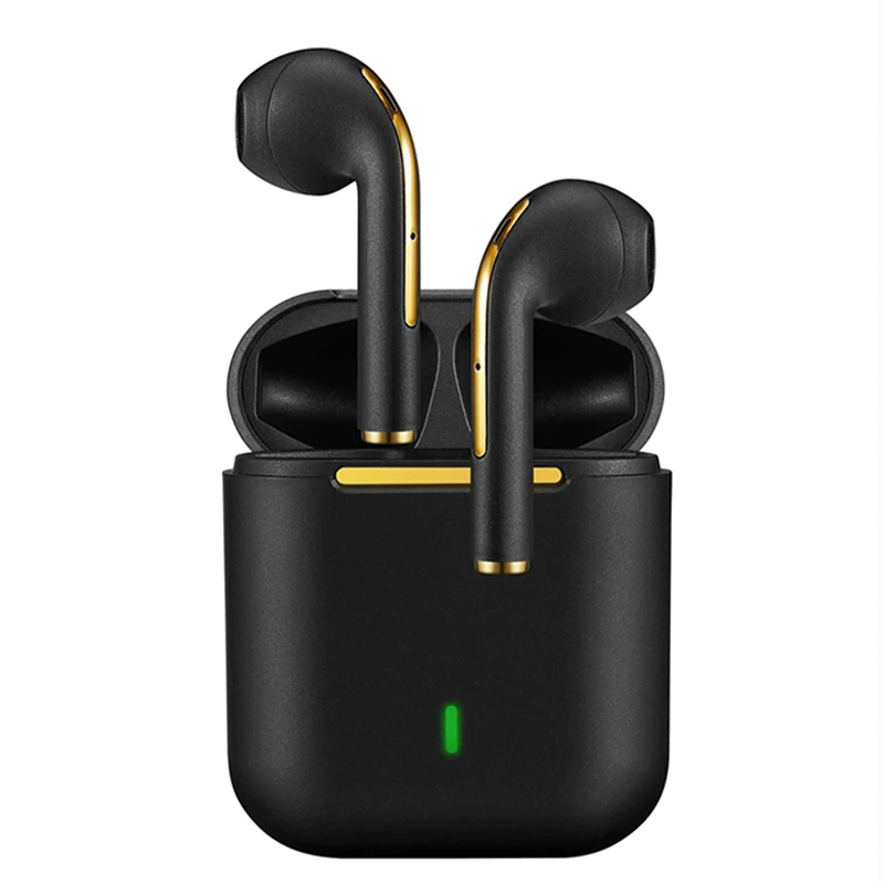 TWS Bluetooth наушники J18 вкладыши Беспроводные наушники с микрофоном Водонепроницаемая игровая гарнитура для мобильного телефона наушники