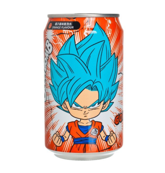 Морская бомба DRAGON BALL SUPER YHB SUPER SAIYAN BLUE GOKU, сода с апельсиновым вкусом, 330 мл
