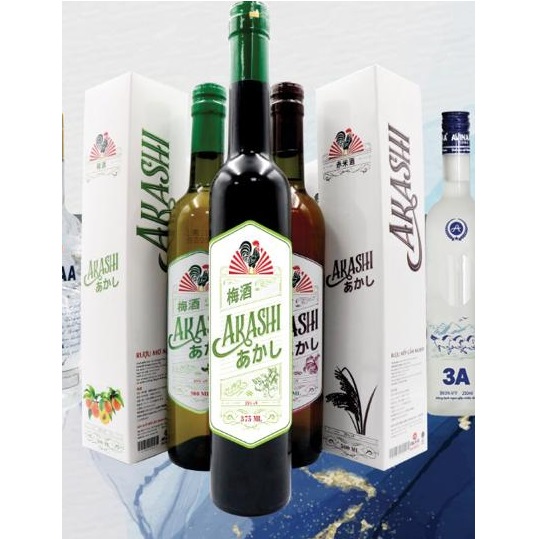 Стеклянная бутылка 25% AKASHI 750 мл абрикосовый фрукт вино liqour из Вьетнама