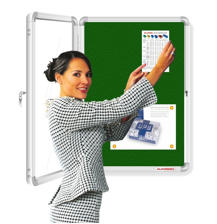 Acrylic Cover notice Boards