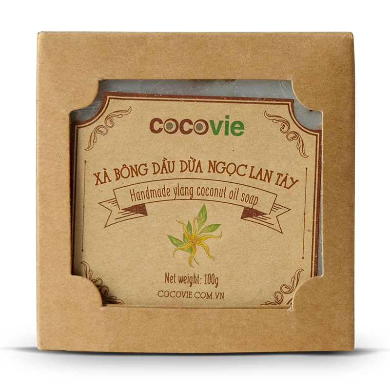 Мыло ручной работы с кокосовым маслом из Вьетнама-ароматизатор Ylang