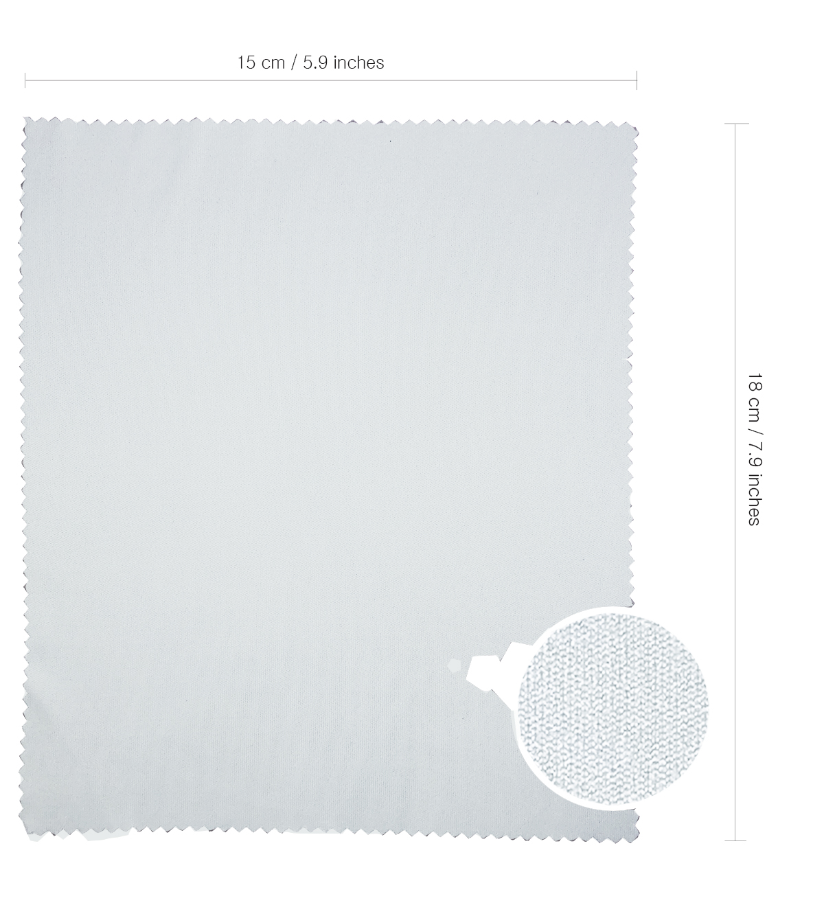 Ultra Premium anti-fog cloth suedes Aluminium package each contains a Cloth Made IN Republic of Korea