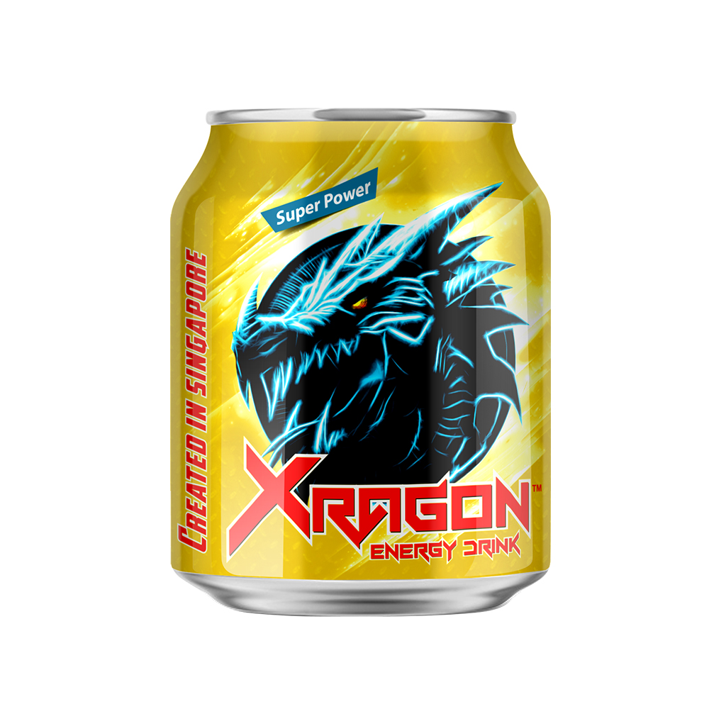 Vietnam Beverage Manufacturer 250ml Canned Energy Drink Cans Xragon