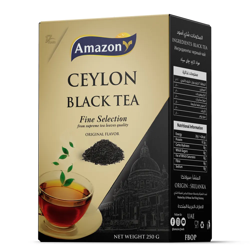 Amazon Ceylon Leaf Tea 24 x 250g