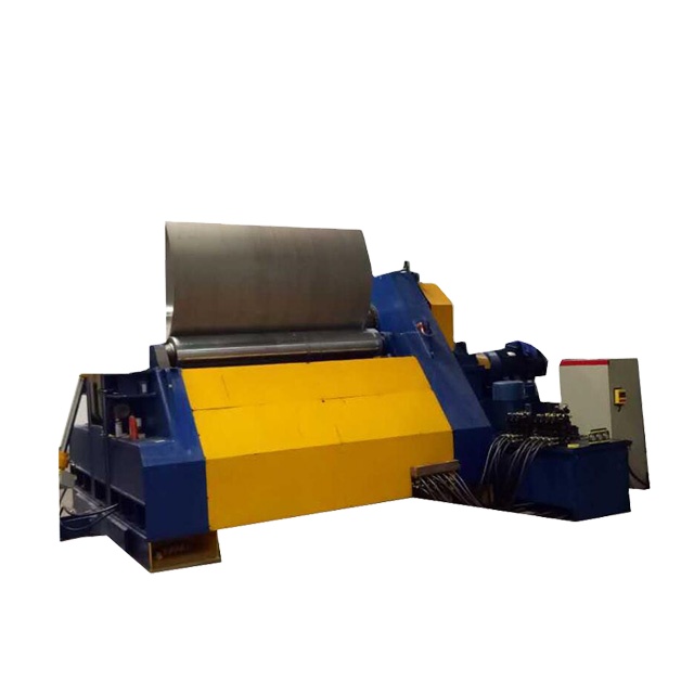 Plate Rolling Speed Hydraulic Plate Rolling Machine Rolling Cigarette Machine Box Automatic Symmetrical 4-Roller Plate Bending R