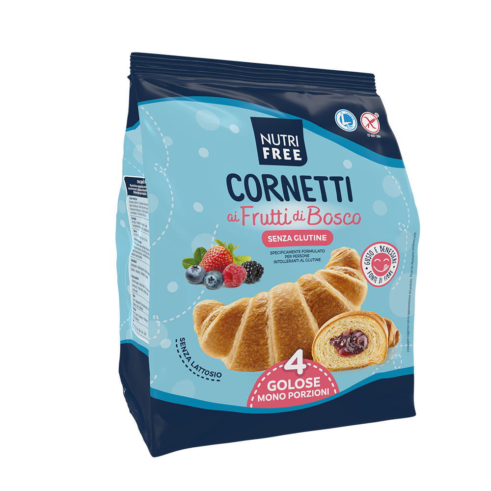 Gluten free CROISSANT FILLED WITH WILD BERRIES 200g (4x50g)