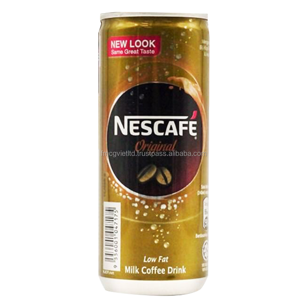 Молочный кофе Nescoffee, оригинальная банка для приготовления еды, 240 мл x 24, лучшая оптовая продажа готовых питьевых продуктов