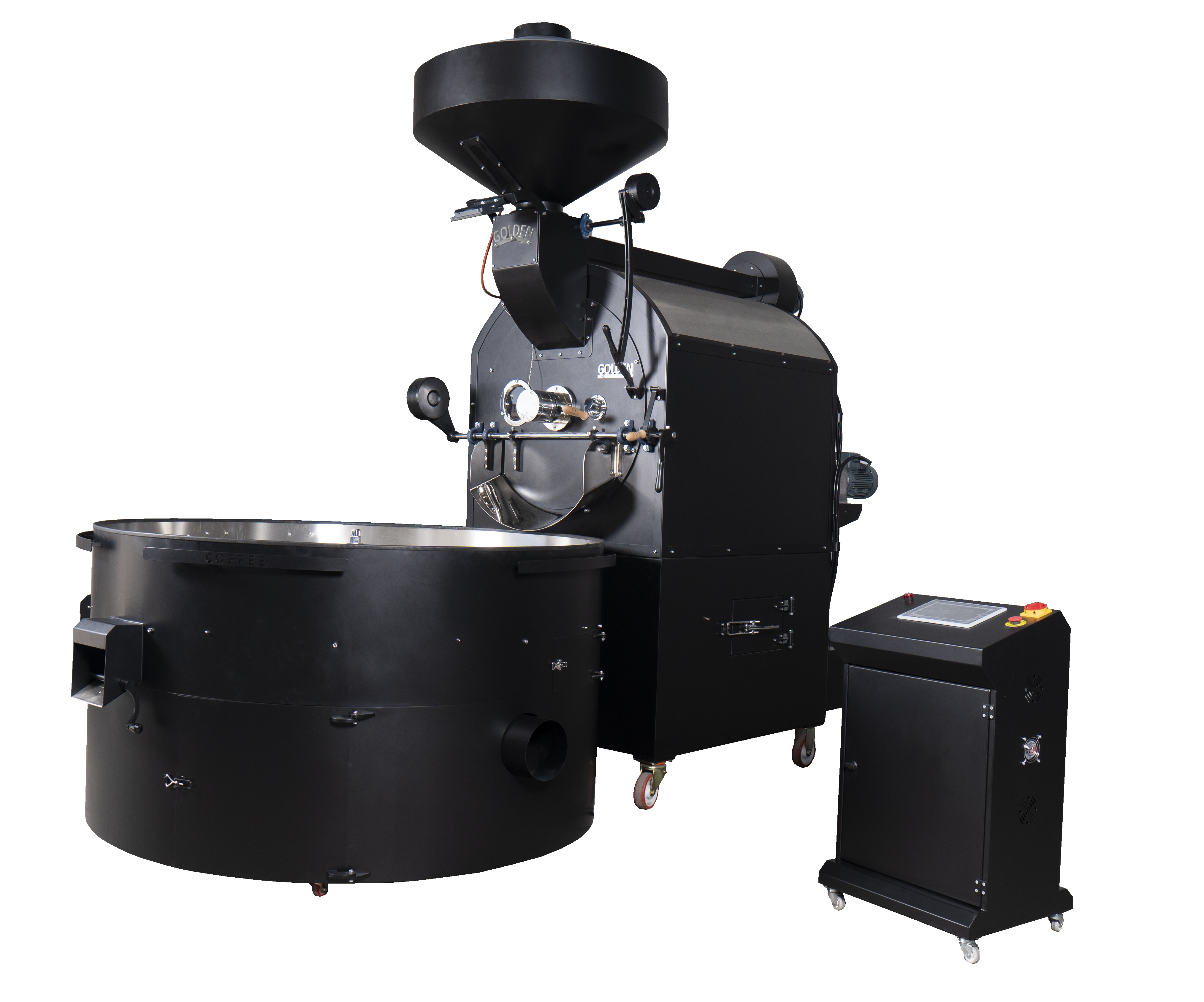 New GR120 Golden Coffee Roaster технология горячего воздуха 120 кг промышленная машина для запекания кофейных зерен