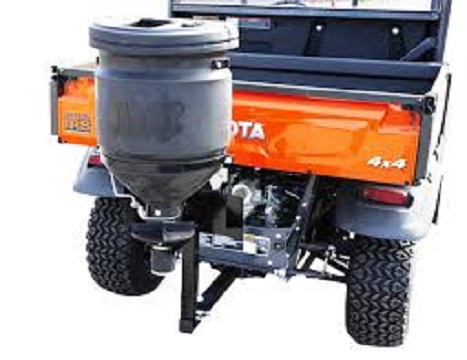 Всего 12V UTV разбрасыватель удобрений-предназначен для UTV из прочного АБС-пластика с 25 кг Емкость для тяжелых условий эксплуатации
