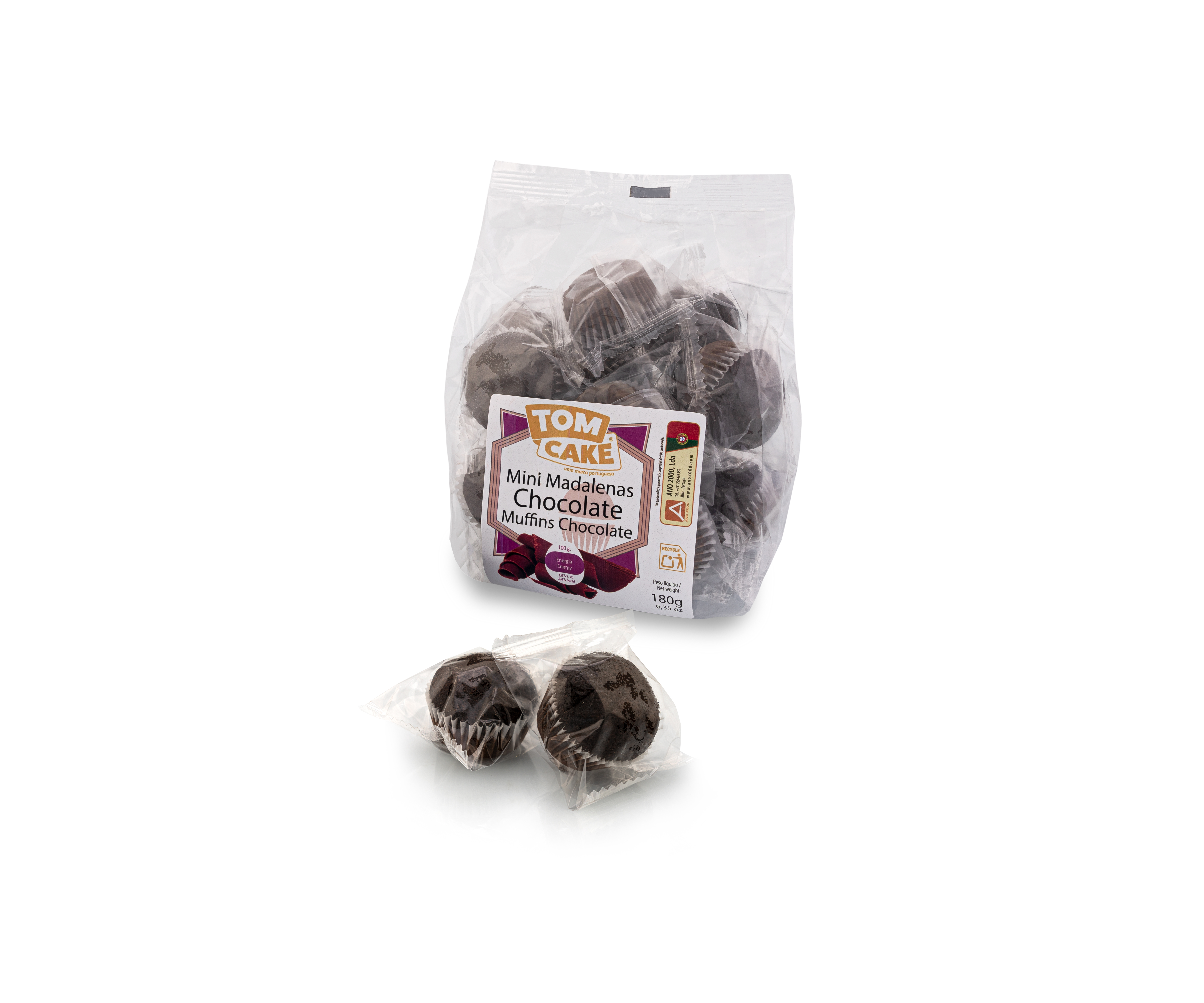 Delicious TOM CAKE Chocolate Cake Mini Round Muffin For Wholesale (new image)